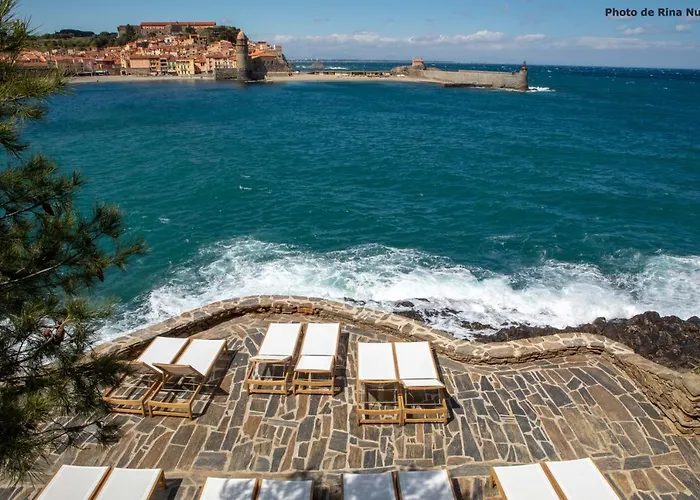 Les Roches Brunes Szálloda Collioure